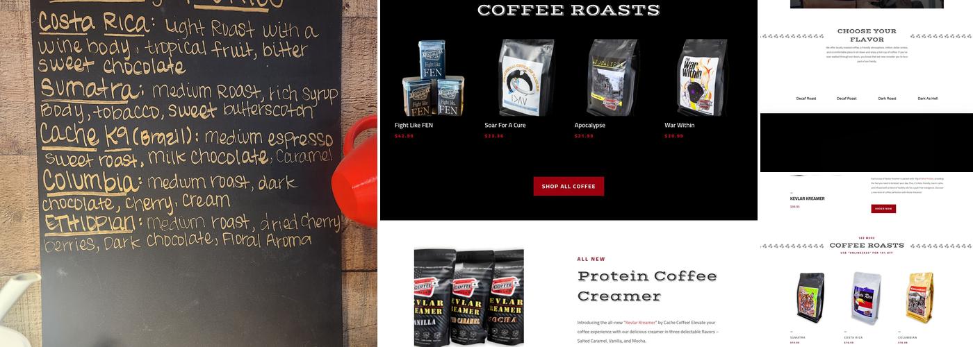Cache Coffee And More Menu