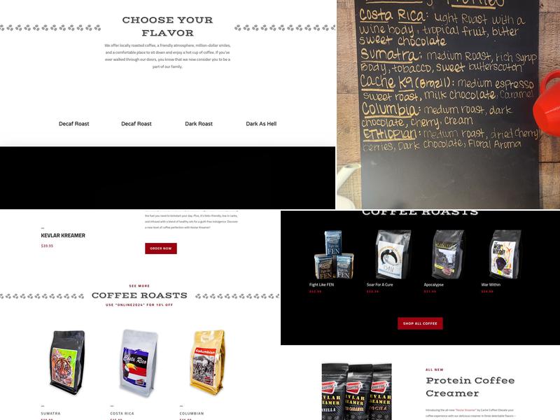 Cache Coffee And More Menu