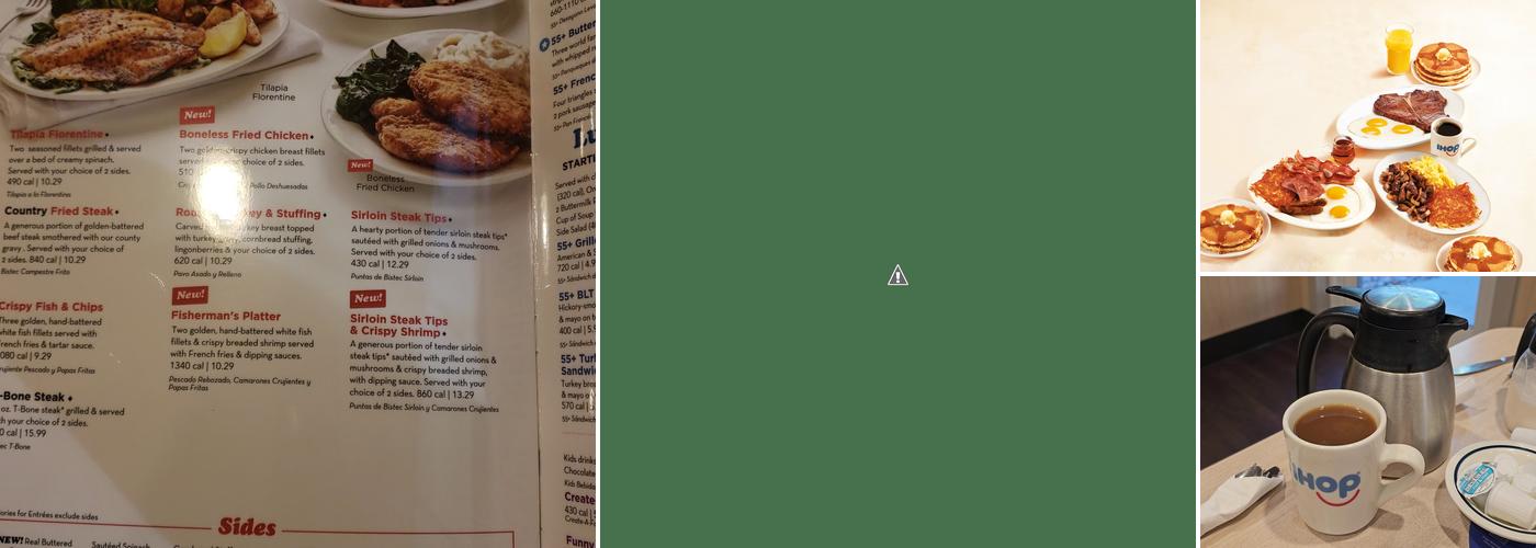 IHOP Menu
