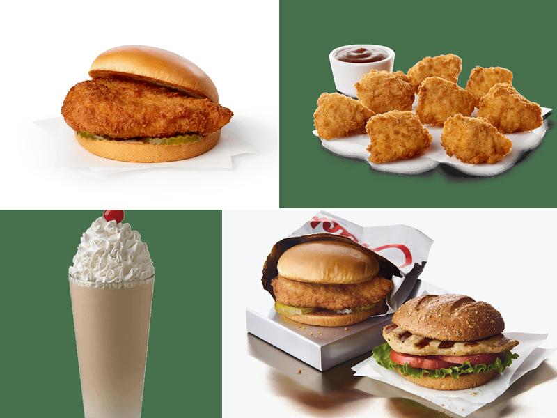 Chick-fil-A Menu