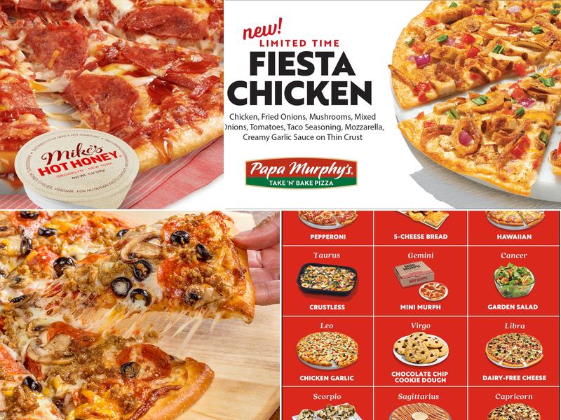 Papa Murphy's | Take 'N' Bake Pizza Menu