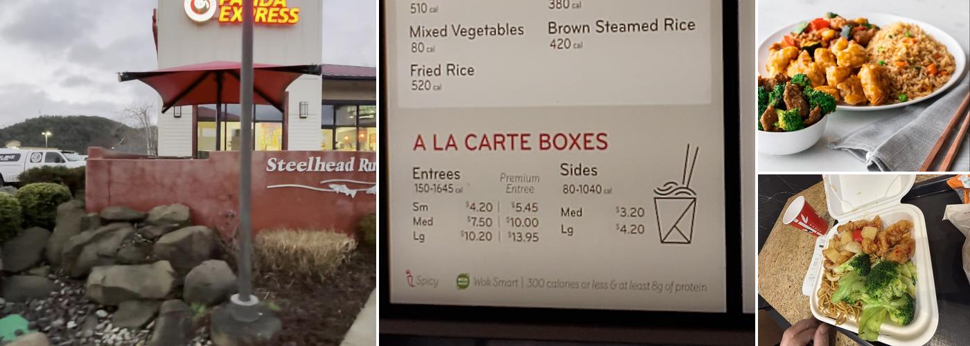 Panda Express Menu