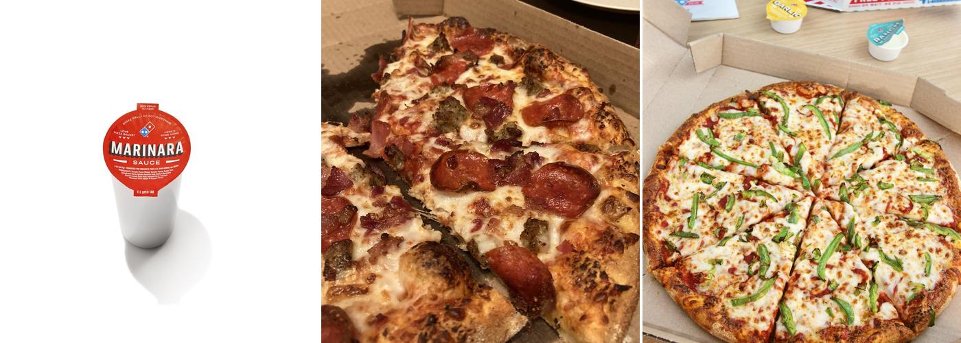 Domino's Pizza Menu