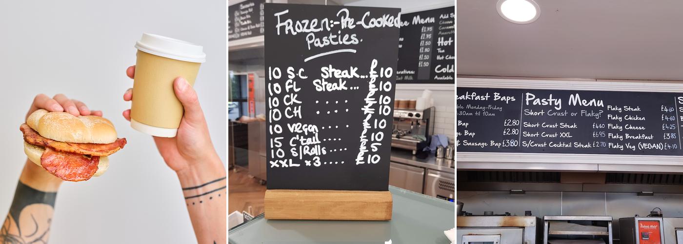 The Cornish Oven - Scorrier Menu