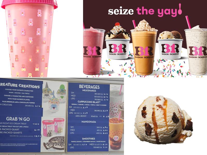 Baskin-Robbins Menu