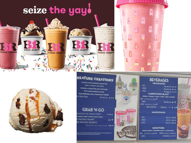 Baskin-Robbins Menu