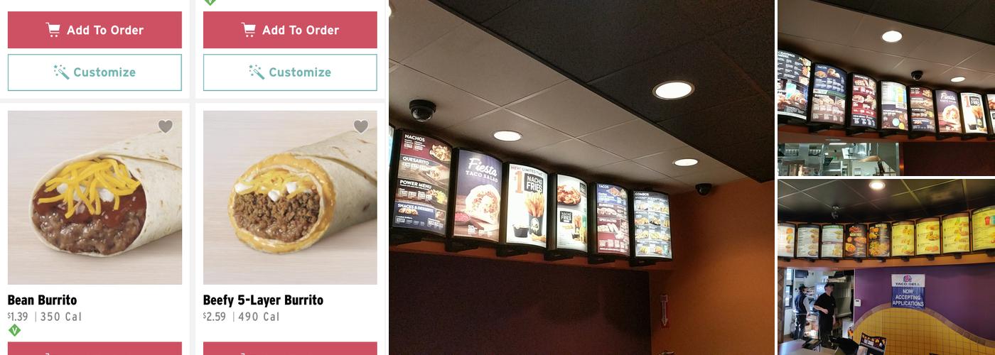 Taco Bell Menu