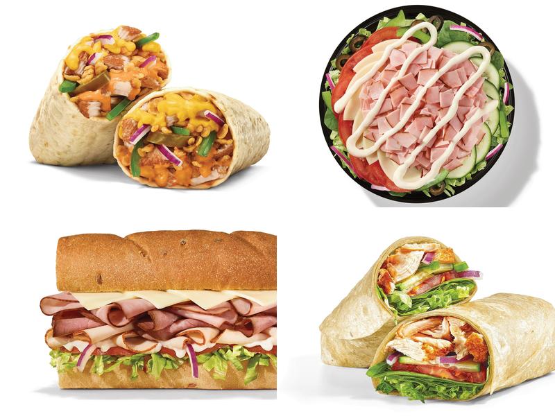 Subway Menu