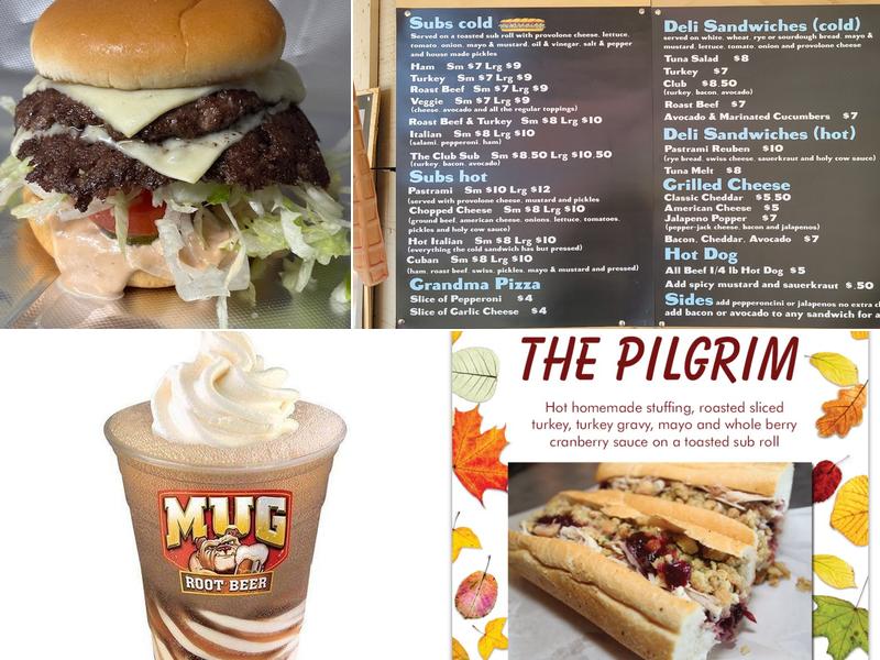 Atomic Cow Creamery Menu