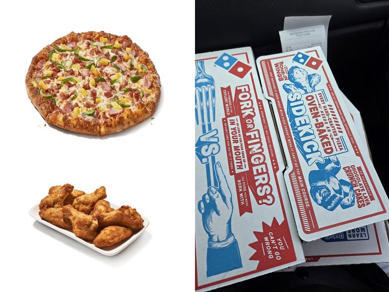 Domino's Pizza Menu