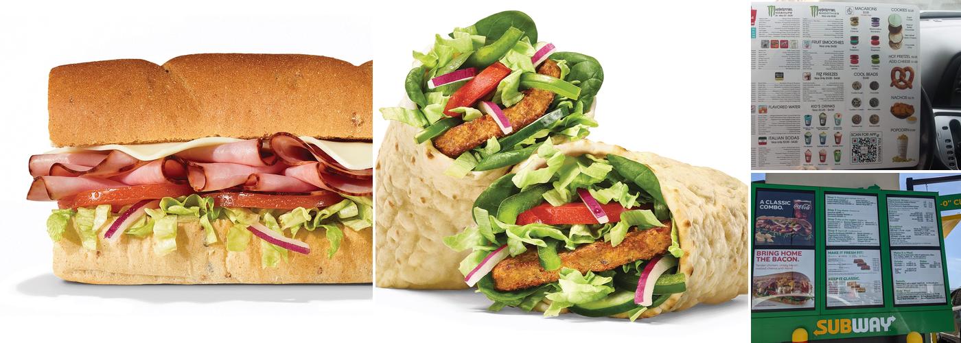 Subway Menu