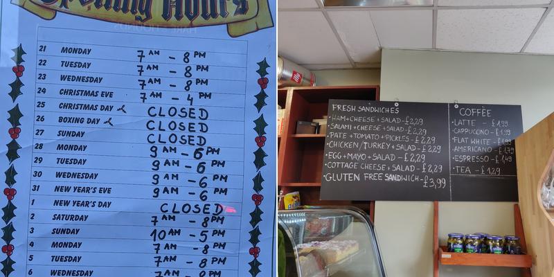 Sheen Polish Delicatessen Ltd Menu