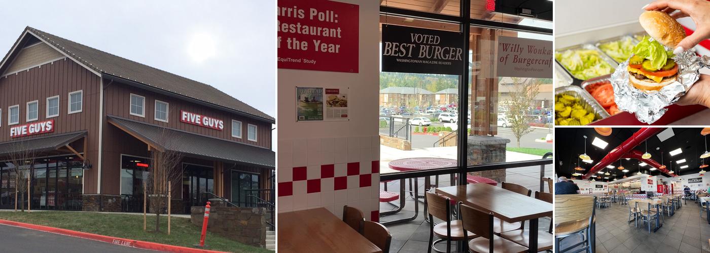 Five Guys Menu