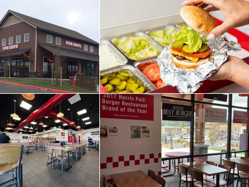 Five Guys Menu