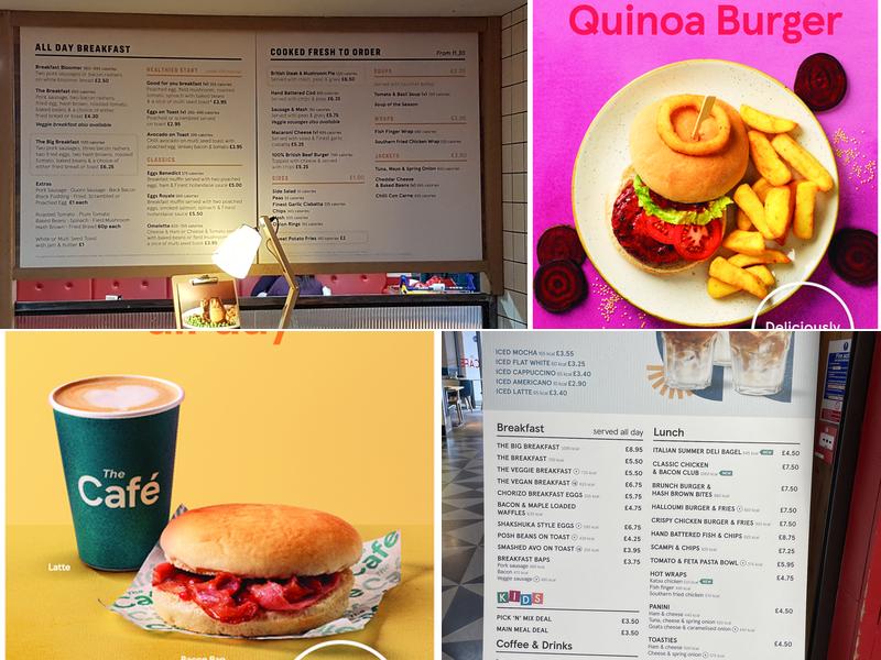 Tesco Cafe Menu