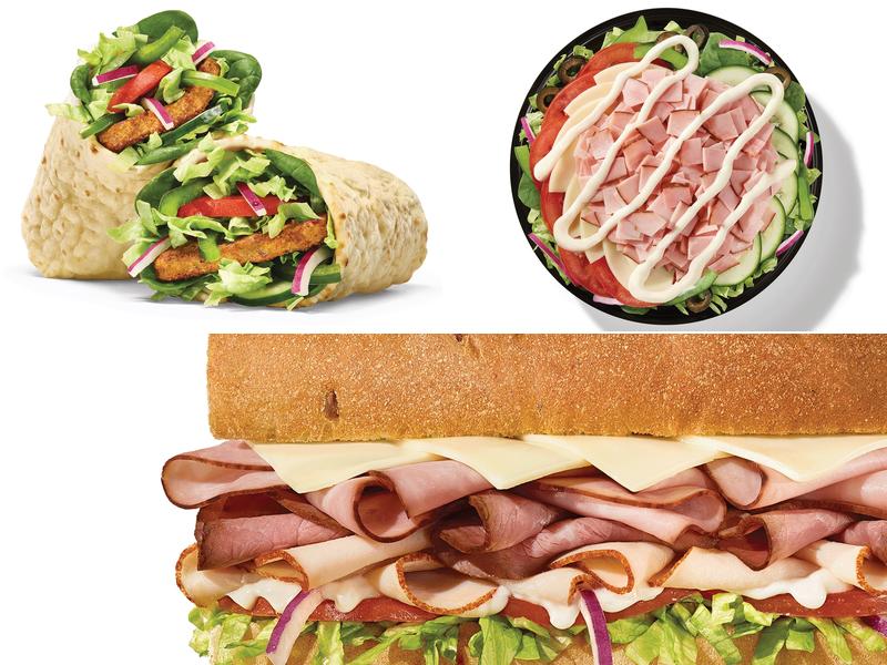 Subway Menu