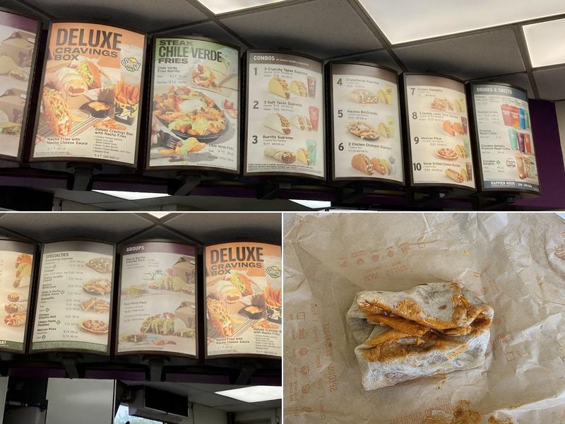 Taco Bell Menu
