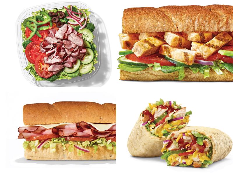 Subway Menu