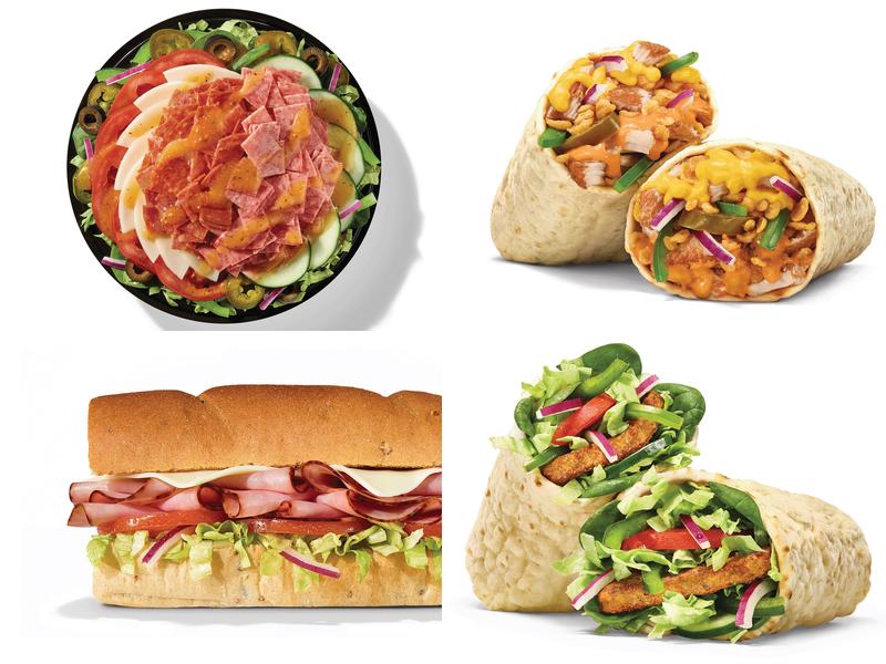 Subway Menu