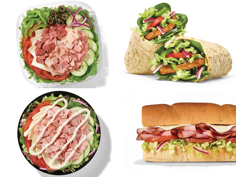Subway Menu
