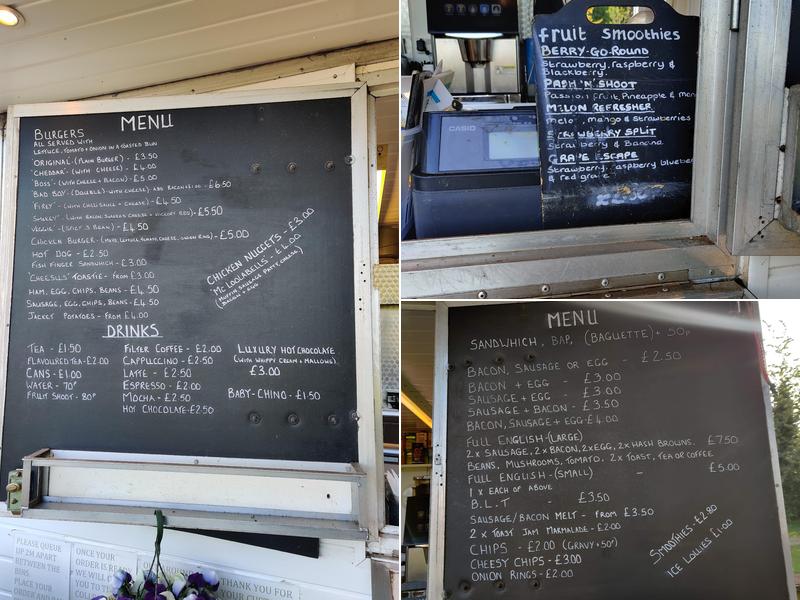 Loolabells outdoors kitchen Menu