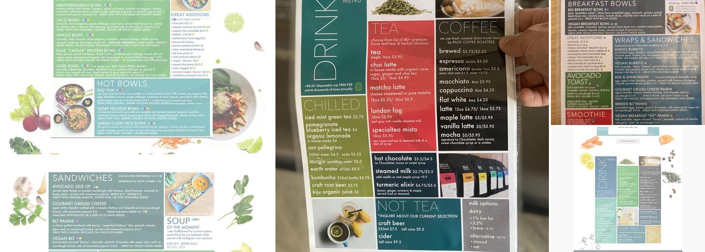 Communitea Cafe Menu