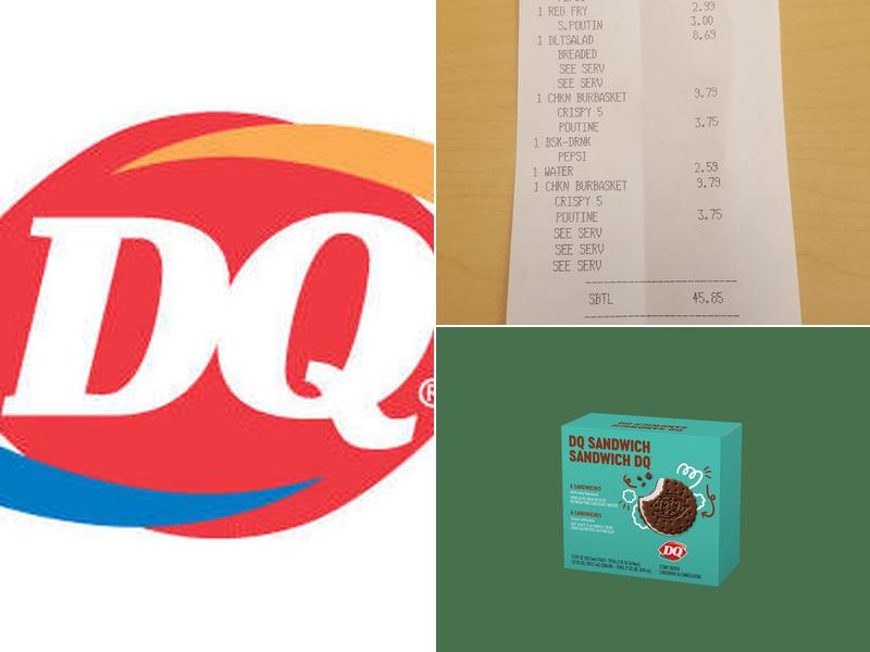 Dairy Queen Grill & Chill Menu