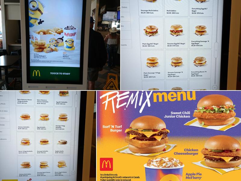 McDonald's Menu