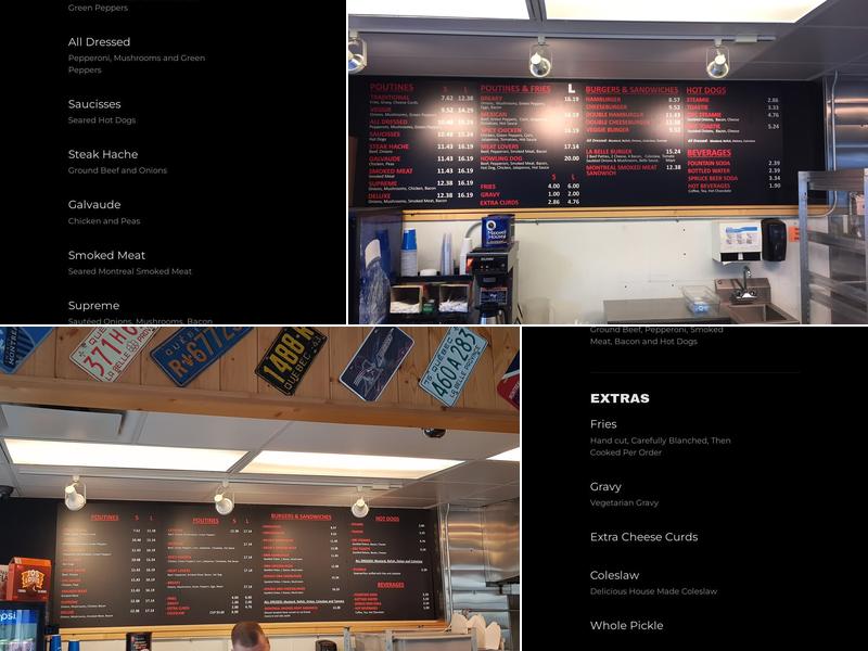514 Poutine Menu