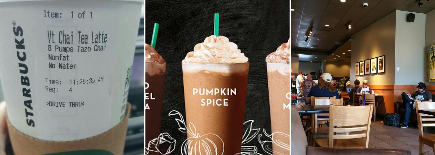 Starbucks Menu
