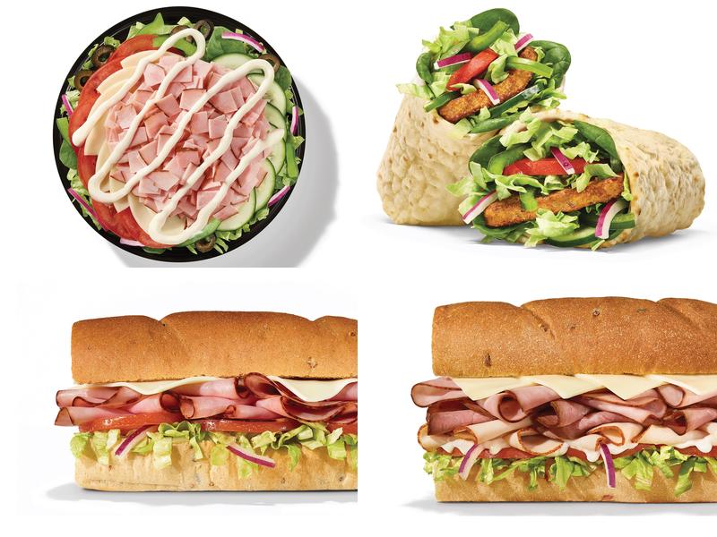 Subway Menu