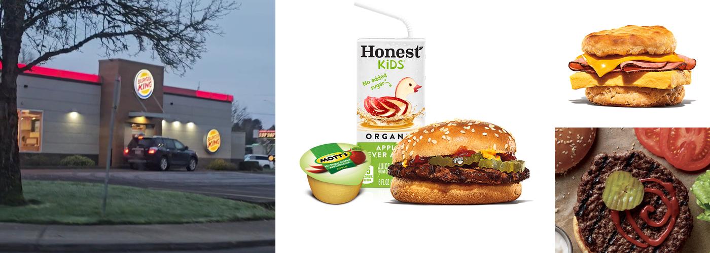 Burger King Menu