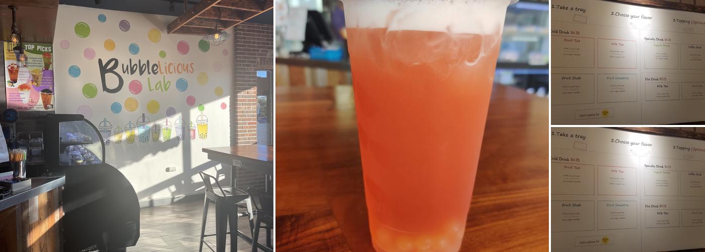 Bubblelicious Lab Menu
