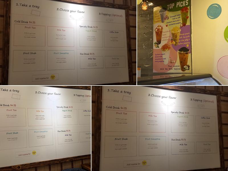 Bubblelicious Lab Menu