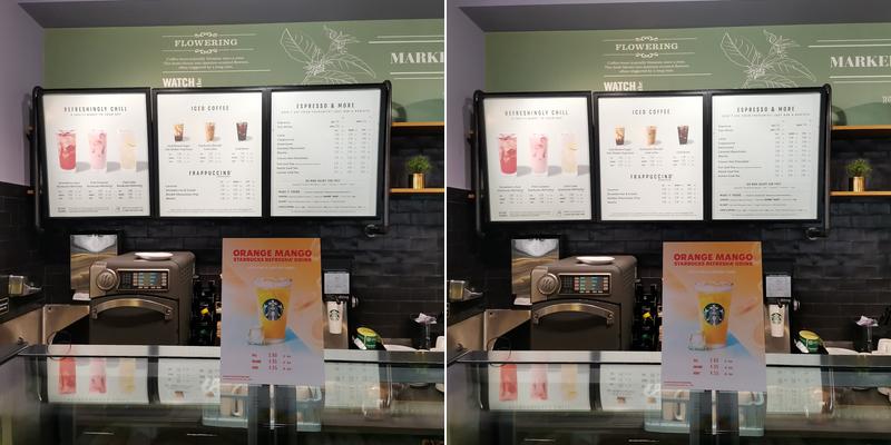 Starbucks Coffee Menu