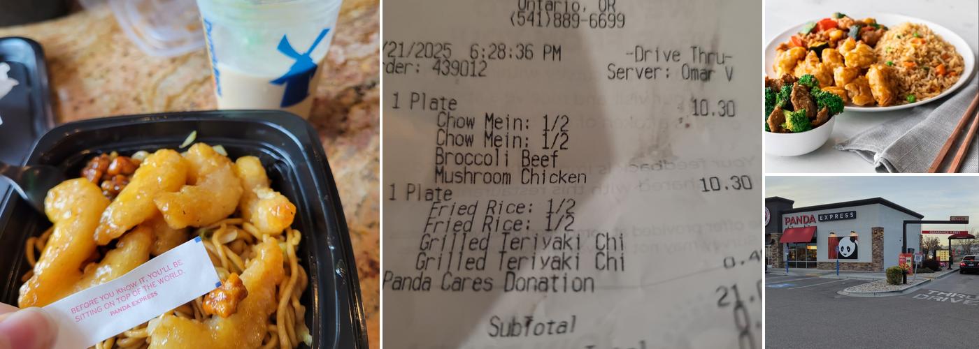 Panda Express Menu