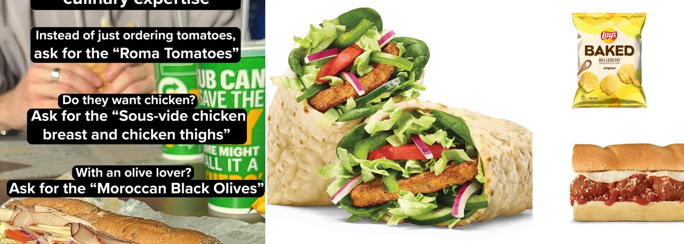 Subway Menu