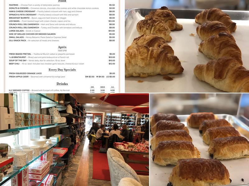 Gorsuch Ski Café Menu