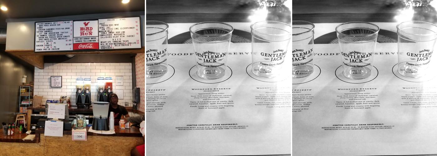 Commerce Bar Menu