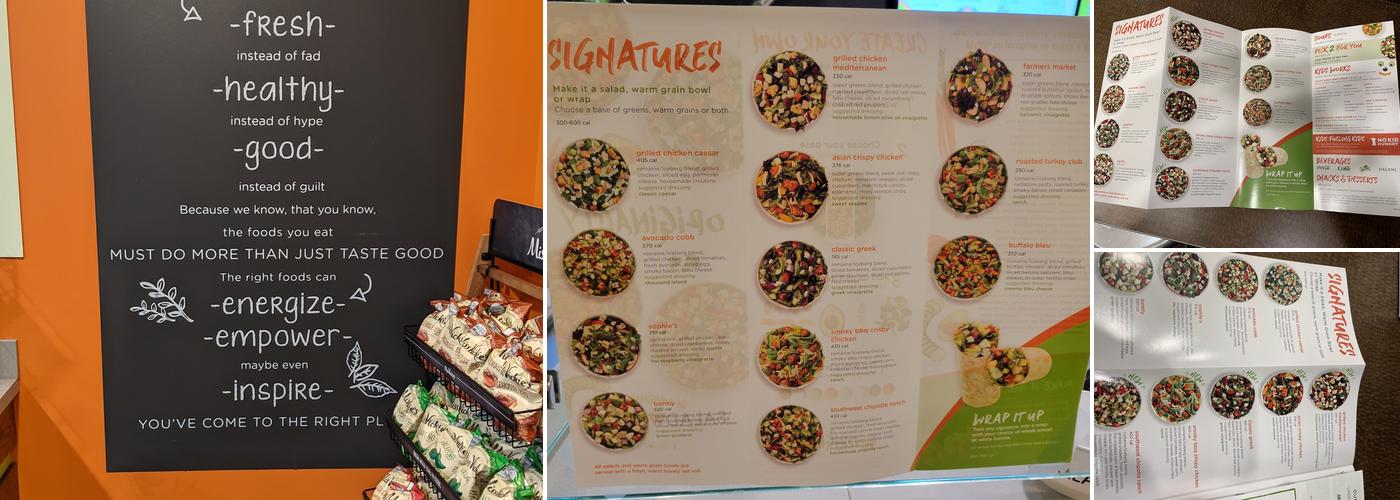 Saladworks Menu