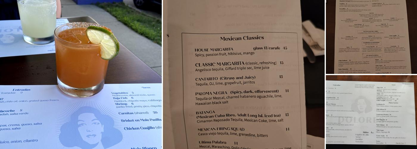 Dolores Menu