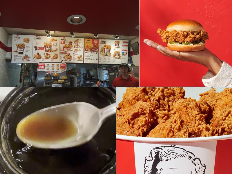 KFC Menu