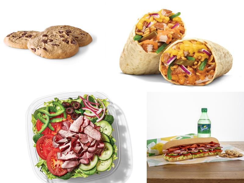 Subway Menu