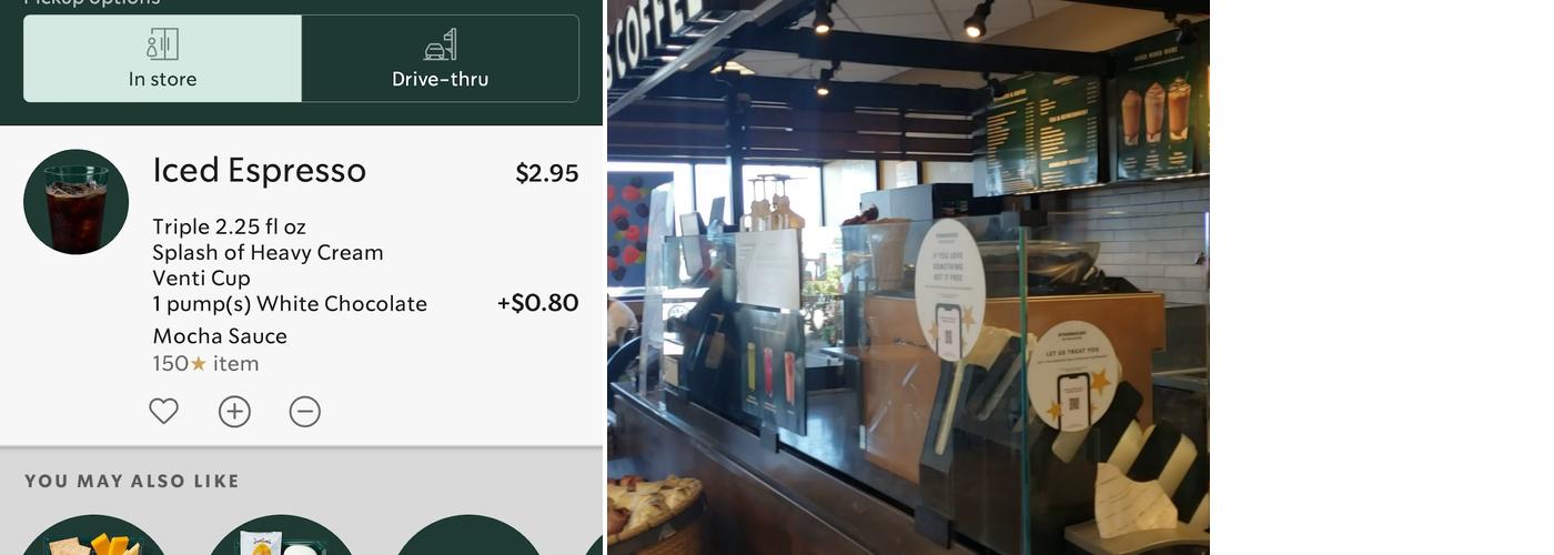 Starbucks Menu
