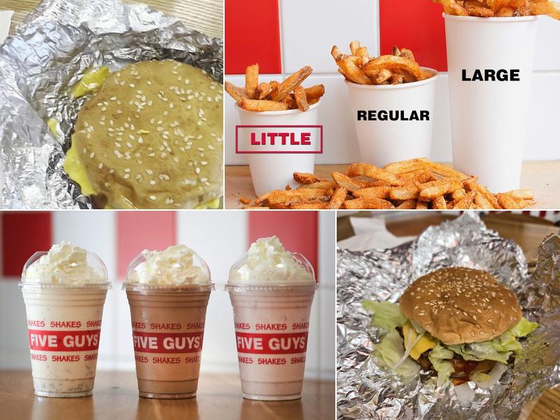 Five Guys Menu