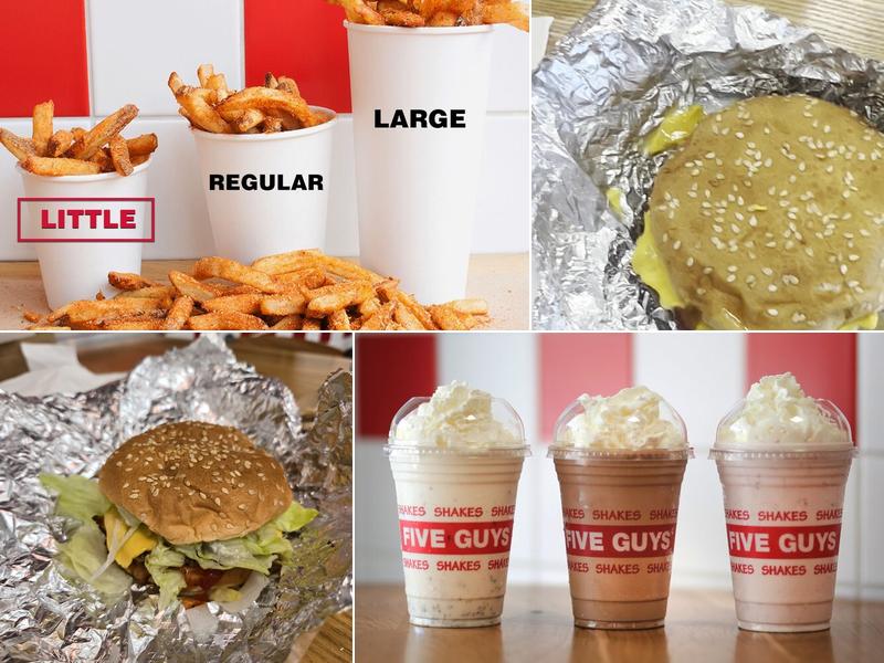 Five Guys Menu