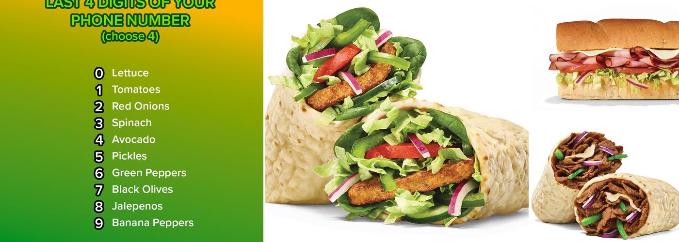Subway Menu