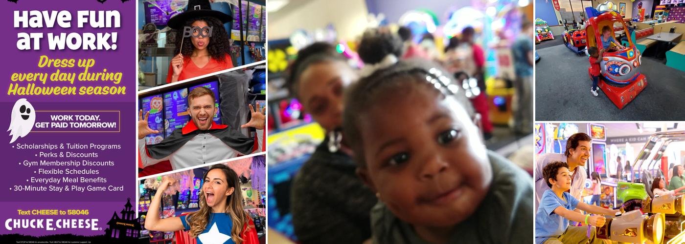 Chuck E. Cheese Menu