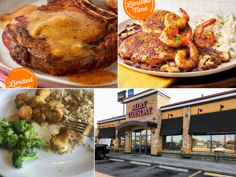 Ruby Tuesday Menu