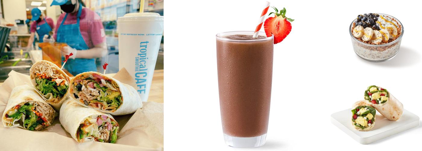 Tropical Smoothie Cafe Menu